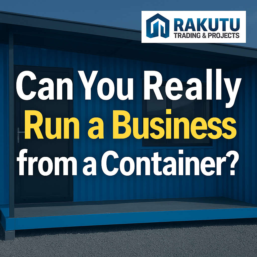 Can You Really Run a Business from a Container? (Spoiler: Yes!)