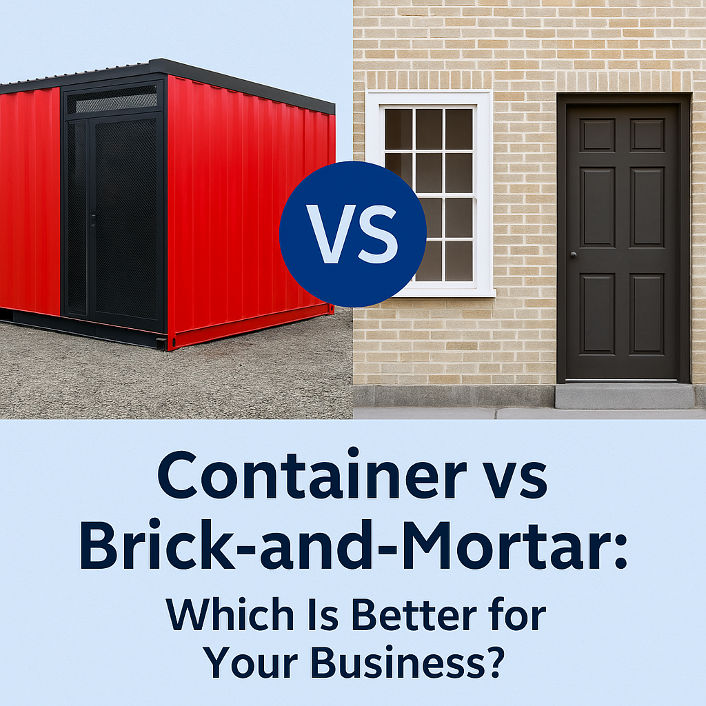 Container vs Brick-and-Mortar: Which is Better for Your Business?