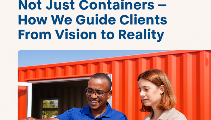 Not Just Containers — How We Guide Clients From Vision to Reality